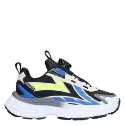 Wehkamp Braqeez chunky sneakers zwart/blauw/geel aanbieding