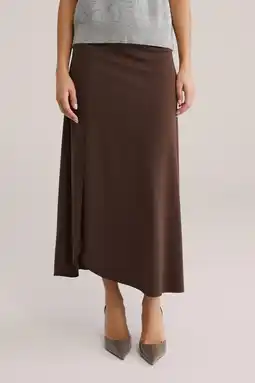 Wehkamp WE Fashion A-lijn rok donkerrood aanbieding