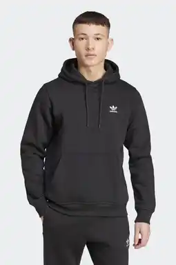 Wehkamp adidas Originals Trefoil Essentials hoodie zwart aanbieding