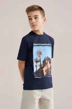 Wehkamp WE Fashion T-shirt donkerblauw aanbieding