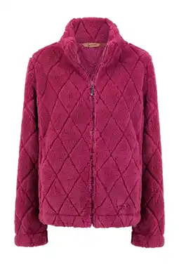 Wehkamp Life-Line fleece vest Maya roze aanbieding