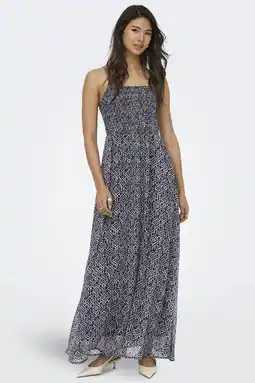 Wehkamp ONLY zomerjurk donkerblauw aanbieding