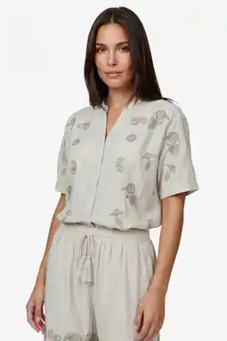 Wehkamp G-maxx blouse met paisley print zand aanbieding