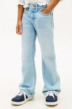 Wehkamp Tommy Hilfiger flared jeans light blue denim aanbieding