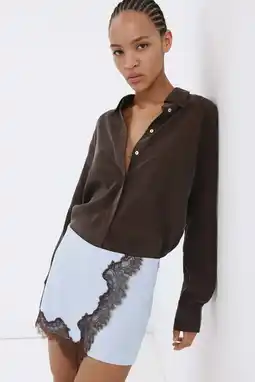Wehkamp Mango skort - lichtblauw aanbieding