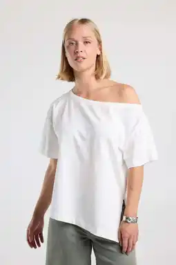 Wehkamp America Today T-shirt - wit aanbieding