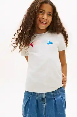 Wehkamp Tommy Hilfiger T-shirt grijs melange aanbieding