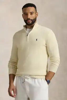 Wehkamp Polo Ralph Lauren Big & Tall trui fijn gebreid Plus Size ecru aanbieding