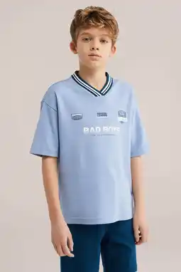 Wehkamp Bad Boys T-shirt blauw aanbieding