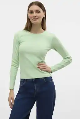 Wehkamp VERO MODA top lichtgroen aanbieding