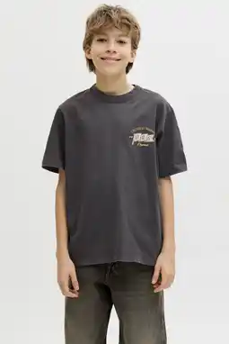 Wehkamp JACK & JONES JUNIOR T-shirt zwart aanbieding