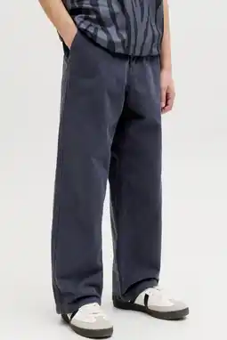 Wehkamp JACK & JONES JUNIOR baggy casual broek donkerblauw aanbieding