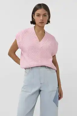 Wehkamp Studio AMAYA spencer lichtroze gebreid aanbieding
