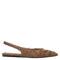Wehkamp Sacha slingback loafers bruin aanbieding