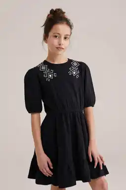 Wehkamp WE Fashion zomerjurk zwart aanbieding