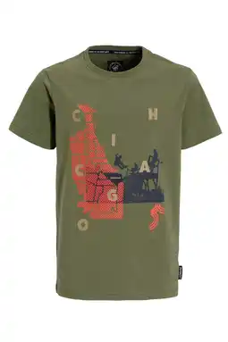 Wehkamp Me & My Monkey T-shirt groen aanbieding