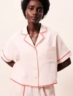 Wehkamp FRNCH blouse lichtroze aanbieding