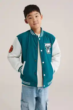 Wehkamp WE Fashion baseball jacket groen aanbieding