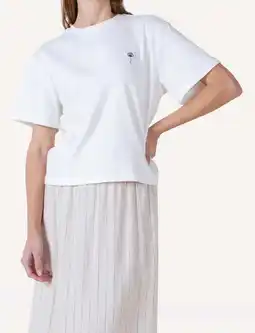 Wehkamp Another-Label T-shirt met backprint ecru aanbieding
