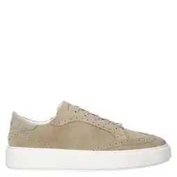 Wehkamp Antony Morato Powell suède sneakers beige aanbieding