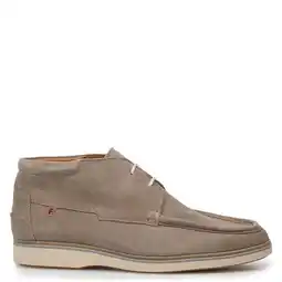 Wehkamp Floris van Bommel suède veterboots taupe aanbieding