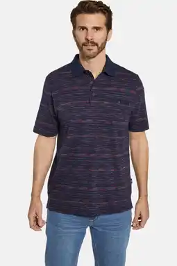 Wehkamp Babista regular fit polo ORVENTO donkerblauw aanbieding