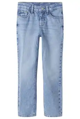 Wehkamp NAME IT KIDS NKMPRYAN straight leg jeans medium blue denim aanbieding