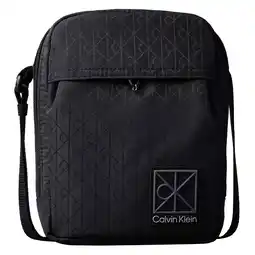 Wehkamp Calvin Klein schoudertas Utility Emblem zwart aanbieding