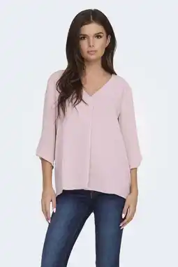 Wehkamp JDY blousetop lichtroze aanbieding