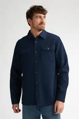 Wehkamp Petrol Industries regular casual overhemd donkerblauw aanbieding