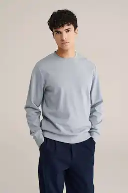 Wehkamp WE Fashion sweater grijsblauw aanbieding