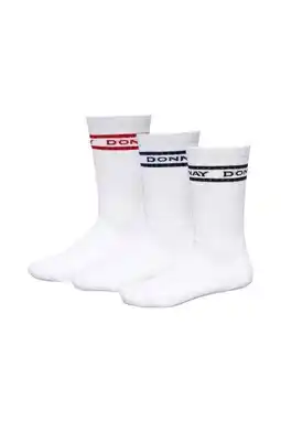 Wehkamp Donnay sportsokken - wit/multi (set van 6) aanbieding