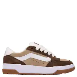 Wehkamp VANS Hylande suede sneakers donkerbruin/beige aanbieding