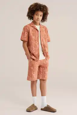 Wehkamp WE Fashion sweatshort oranje aanbieding