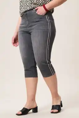 Wehkamp Miss Etam Plus skinny highwaist broek grey denim aanbieding