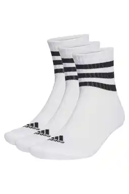 Wehkamp adidas Performance sokken - wit/zwart (set van 3) aanbieding