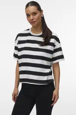 Wehkamp MAMALICIOUS zwangerschaps gestreept T-shirt zwart aanbieding