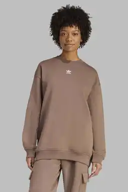 Wehkamp adidas Originals sweater bruin aanbieding