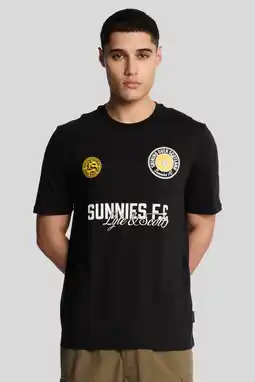 Wehkamp Lyle & Scott T-shirt zwart aanbieding