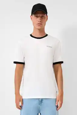 Wehkamp QS regular T-shirt ecru aanbieding
