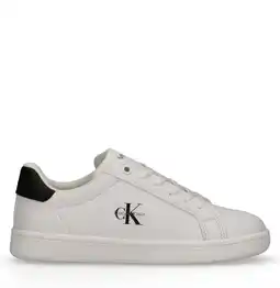 Wehkamp Calvin Klein Stardust sneakers wit/zwart aanbieding