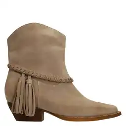 Wehkamp Sacha suède cowboylaarzen beige aanbieding