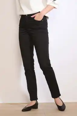 Wehkamp LOLALIZA slim regularwaist broek zwart aanbieding
