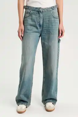 Wehkamp Cache Cache wide leg jeans medium blue denim aanbieding