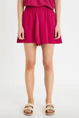 Wehkamp Cache Cache regularwaist casual short roze aanbieding