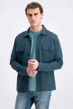 Wehkamp GABBIANO overshirt gebreid petrol aanbieding