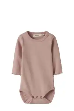 Wehkamp LIL' ATELIER BABY romper oudroze aanbieding