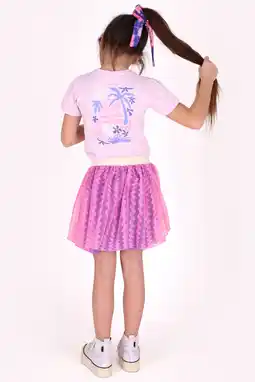 Wehkamp B.Nosy T-shirt met backprint roze aanbieding