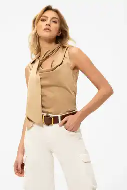 Wehkamp NIKKIE top taupe aanbieding