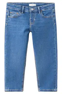 Wehkamp Mango Kids slim fit jeans blauw aanbieding